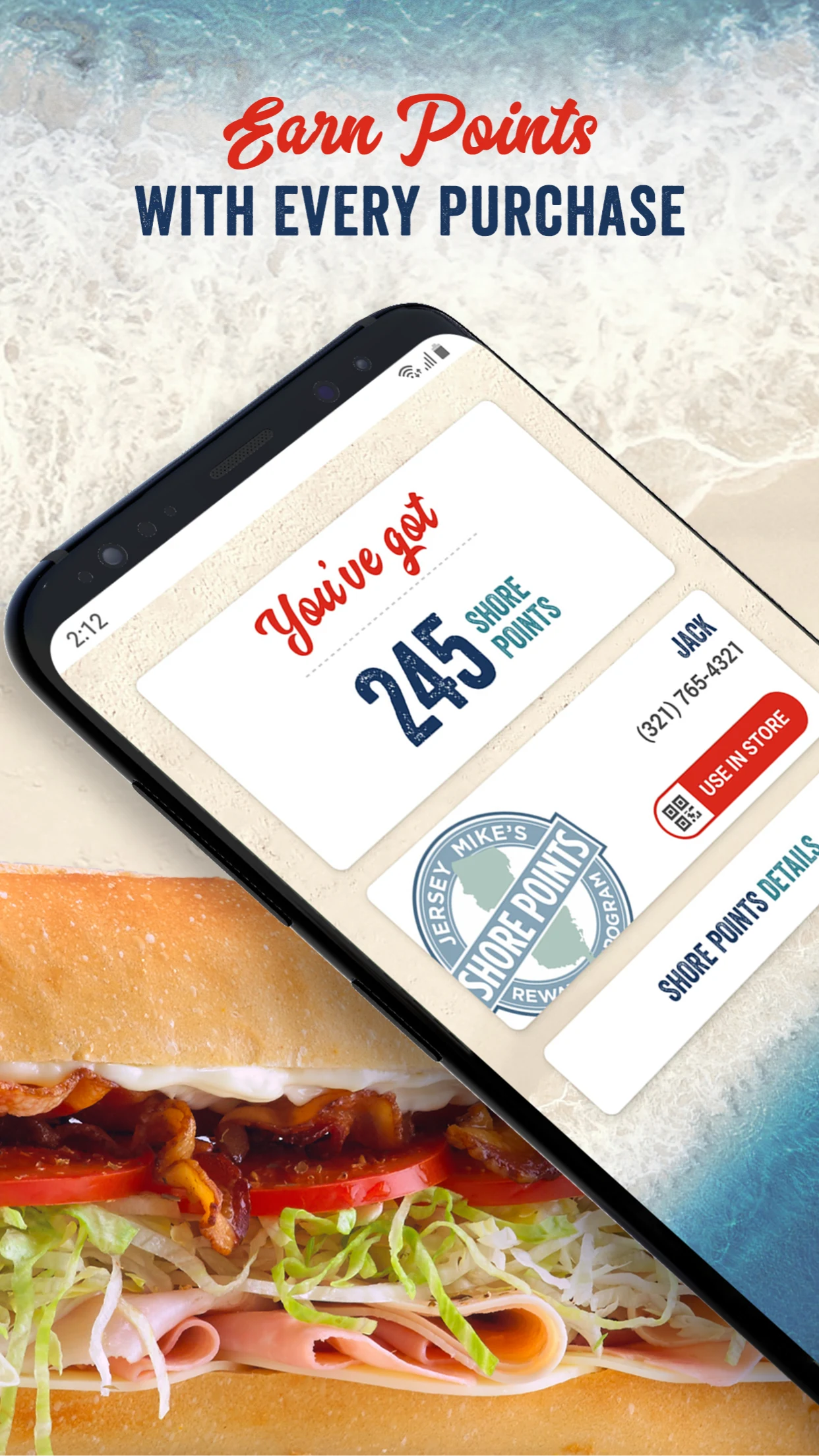 Jersey Mike's screenshot